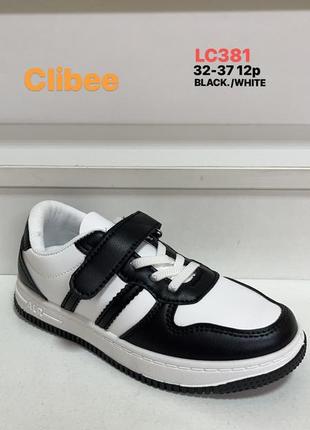 Детские кроссовки, 32-37рр, маломерят, clibee