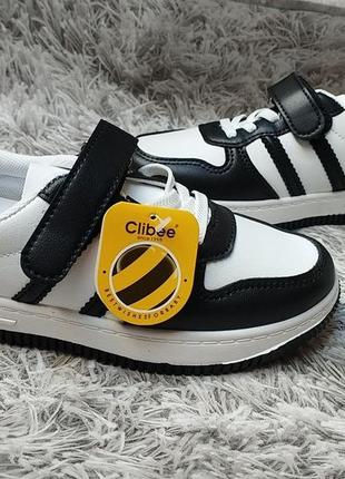 Детские кроссовки, 32-37рр, маломерят, clibee