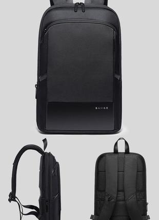 Школьный рюкзак bange 77115 черный3 фото