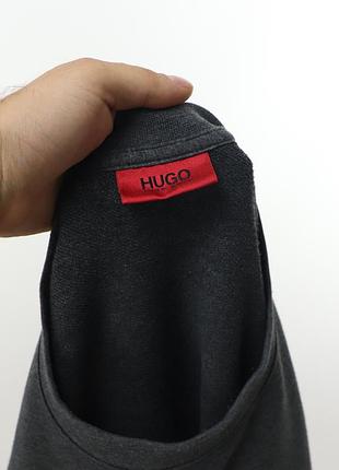 Мужской свитшот кофта hugo boss big logo оригинал [ xl ]