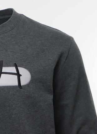 Мужской свитшот кофта hugo boss big logo оригинал [ xl ]