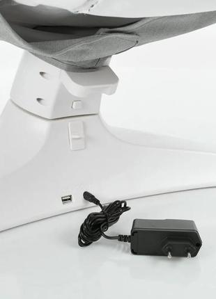 Укачивающий центр el camino myla me 1074 gray mint feathes