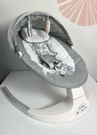 Укачивающий центр el camino myla me 1074 gray mint feathes