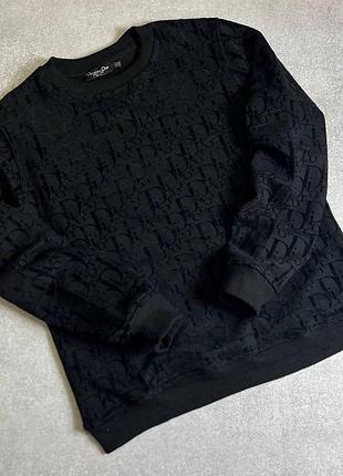 Женский свитшот в стиле christian dior