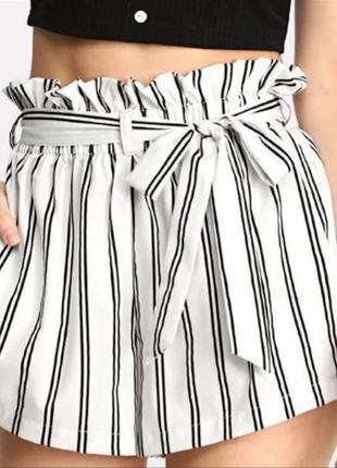 Шорти в смужку zara