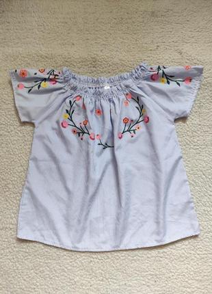 Блуза для девочки летняя