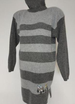 Вовна-ангора светр довгий