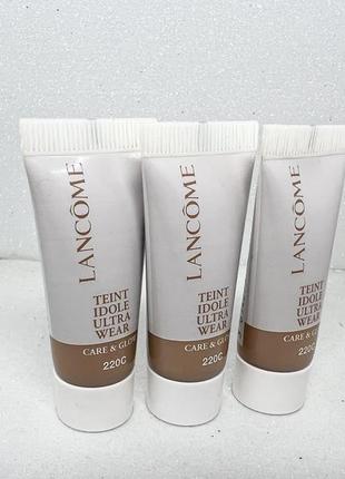 Lancome teint ddole ultra wear care & glow foundation. тональная основа оттенок 220с