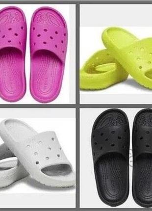 Дитячі шльопанці crocs Black classic оригінал с13-j5