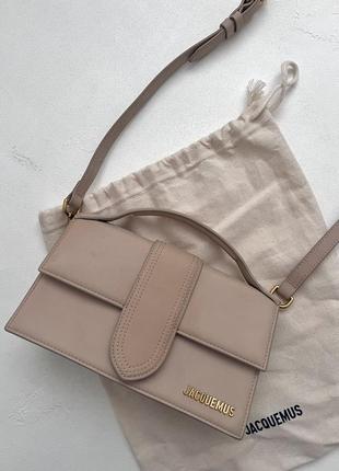 Сумка jacquemus жакмюс беж