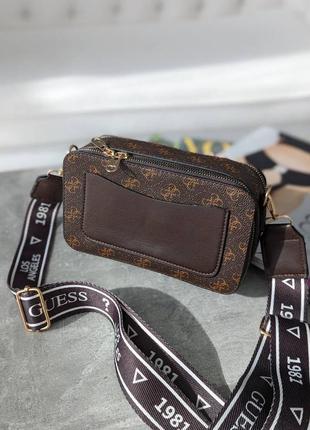 Сумочка guess кросс-боди мини лого3 фото