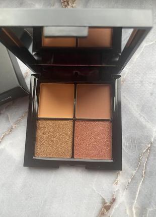 Базовая палетка теней на каждый день santorini quad eyeshadow palette от phase zero