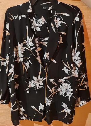 Легкая кофта-курточка на змейке