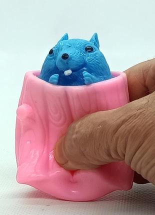 Игрушка антистресс "фуфлик" розовый с51139-2