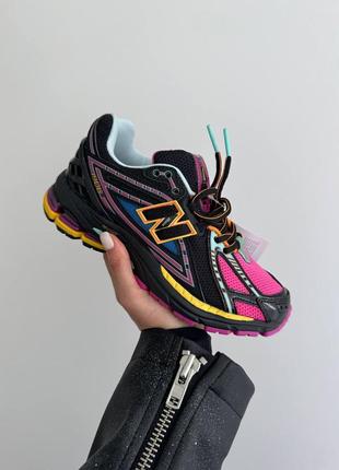 Женские кроссовки new balance 1906 black multicolor консультация разноцветные1 фото