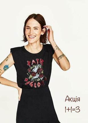 Акция 🎁 стильная футболка zara path of glory безрукавка h&m asos