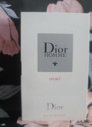 Dior homme sport туалетна вода пробник