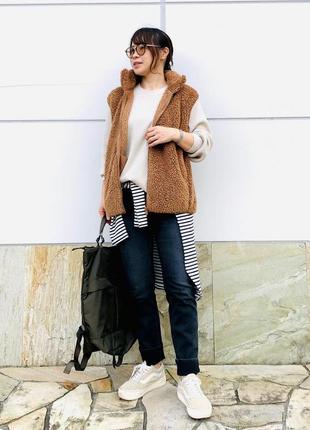 Жилет теплый uniqlo флис шерпа5 фото