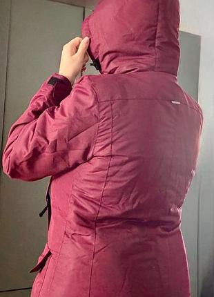 Жіноча зимова парка bright | бордовий (м)