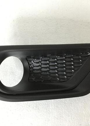 Заглушка решетка птф правая jeep compass 2017-2020 5up96rxfab черная