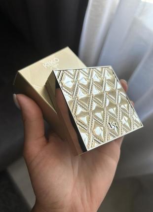 Хайлайтер для обличчя kiko milano holiday premiere pearly duo face highlighter2 фото
