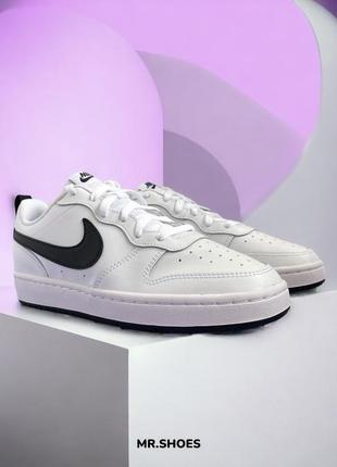 Кеди nike court borough low 2 / 40eu / 25.5см