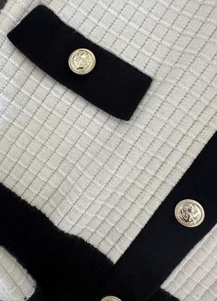 Кофта кардиган в стиле chanel 2