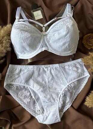 Жіноча нижня білизна чашка c з портупеями комплект lanny mode