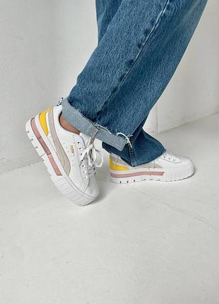Кросівки puma mayze lth wn's white/lotus