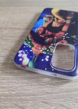 Силіконовий бампер русалочка для xiaomi redmi note 11s 2