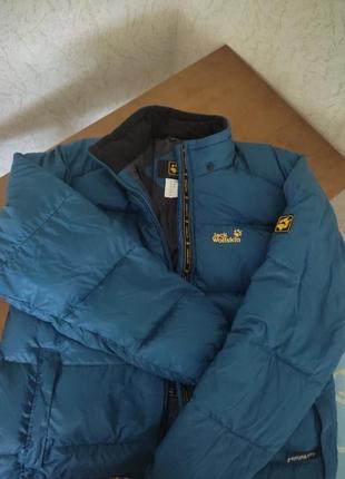 Чоловічий пуховик jack wolfskin, оригінал! розмір l, xl