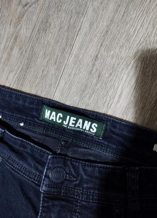 Мужские темно-синие джинсы / mac jeans / штаны / брюки / мужская одежда / чоловічий одяг /2 фото