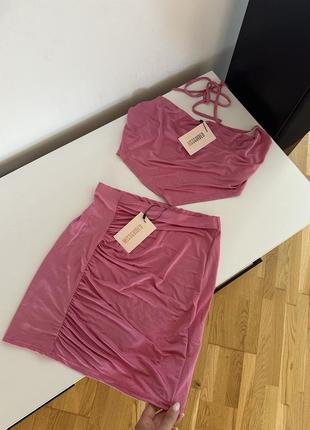 Жіночий костюм спідниця + топ missguided