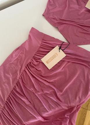 Женский костюм юбка + топ missguided3 фото