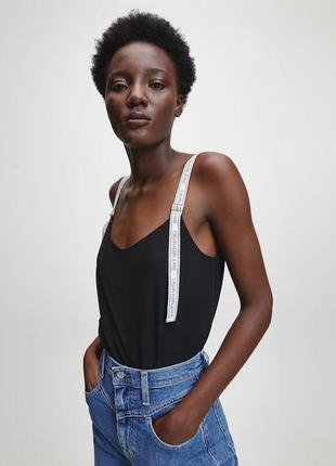 Майка топ вискоза calvin klein jeans 🛍️1+1=3🛍️
