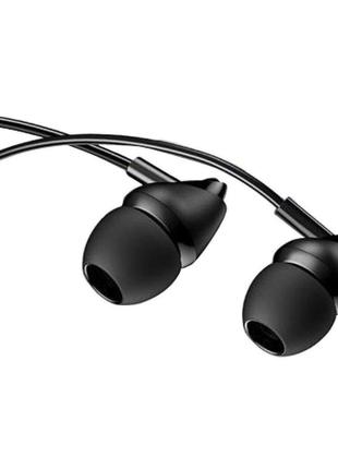Навушники usams ep-39 in-ear plastic earphone 1.2m  black