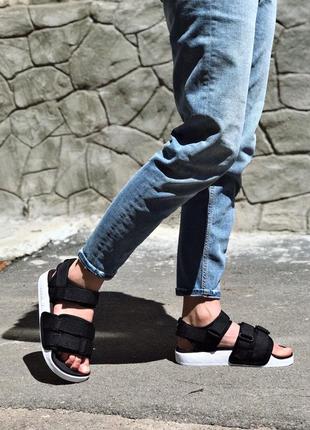 adidas Ftwwht sandals black сандалі/босоніжки чорні