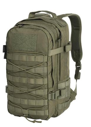 Рюкзак тактичний 24л helikon-tex raccoon mk2 backpack - cordura - olive green
