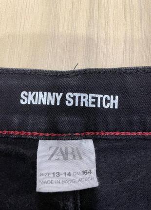 Акция 🎁 стильные базовые черные джинсы zara skinny stretch levis h&amp;m5 фото