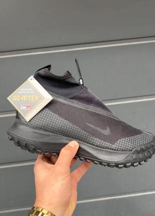 Кроссовки nike acg gore-tex "mountain fly" black ct2904-002 оригинал1 фото