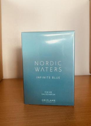 Женская парфюмированная вода nordic waters infinite blue [нордик уотерс инфинит блю]2 фото