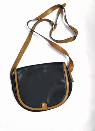 Etienne aigner винтажная сумка кожа кожа кожакрос боди /10497/