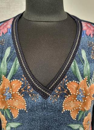 Desigual яркая блуза 2