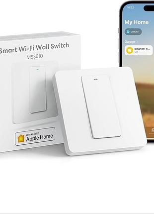 Розумний настінний вимикач meross homekit