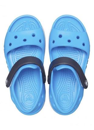 Крокс баябенд сандалі дитячі сині crocs kids bayaband sandal ocean5 фото