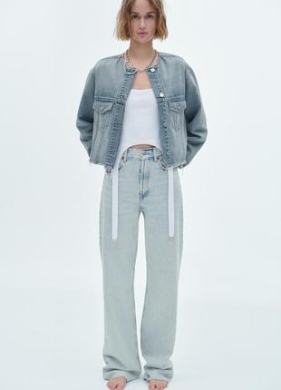 Джинсова куртка zara