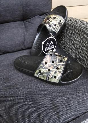 Шлепки чоловічі crocs Literide на меху