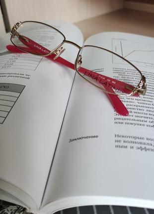 Жіноча гарна оправа окуляри окулярі з флексами lina latini1 фото