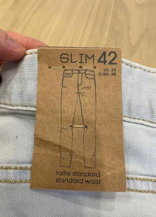 Акция 🎁 новые стильные джинсы kiabi slim zara levis3 фото