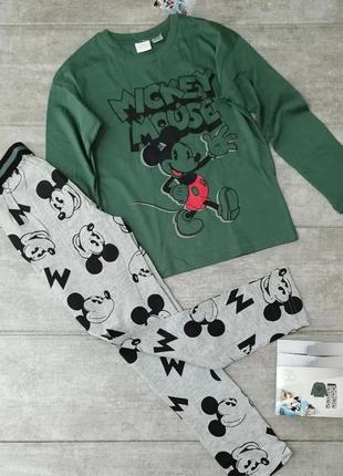 98-104,  122-128 нова трикотажна піжама з довгими рукавами disney
